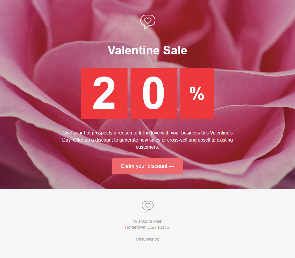 Valentine Sale