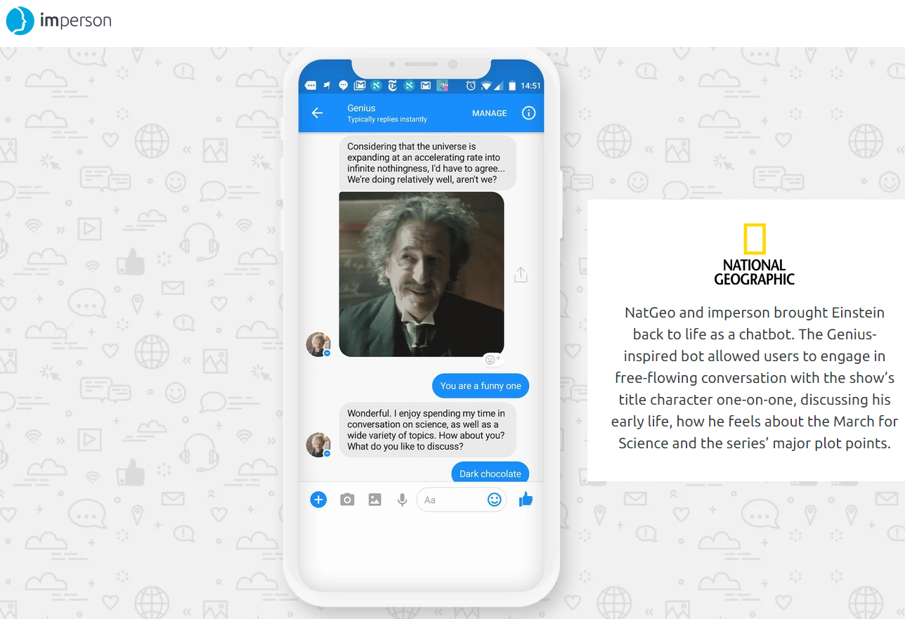 imperson chatbot